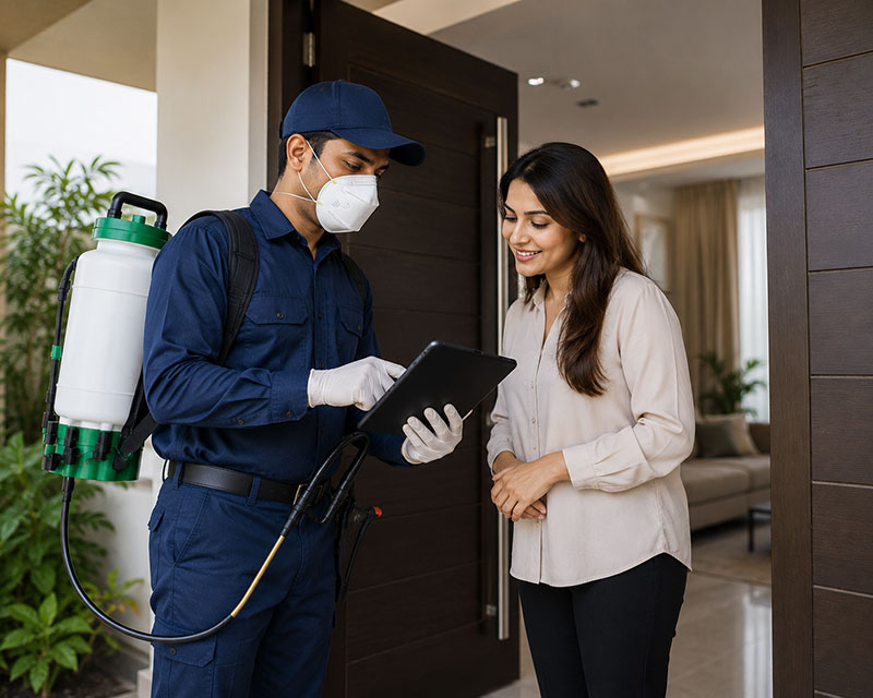 Book a pest control service in Sharjah