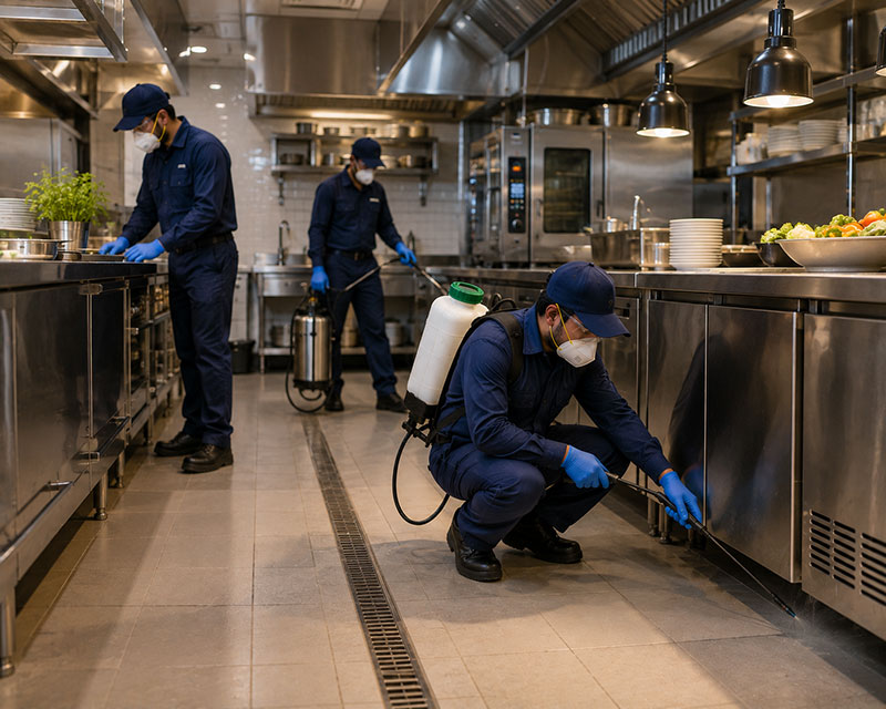 Inspection-ready pest control records for a Sharjah restaurant