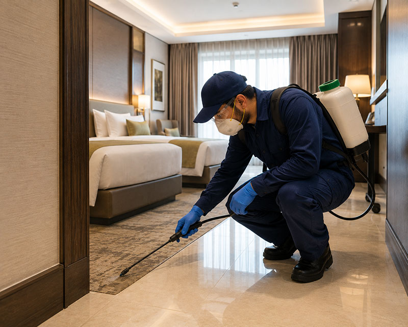 Written annual pest control package proposal prepared for a Sharjah client