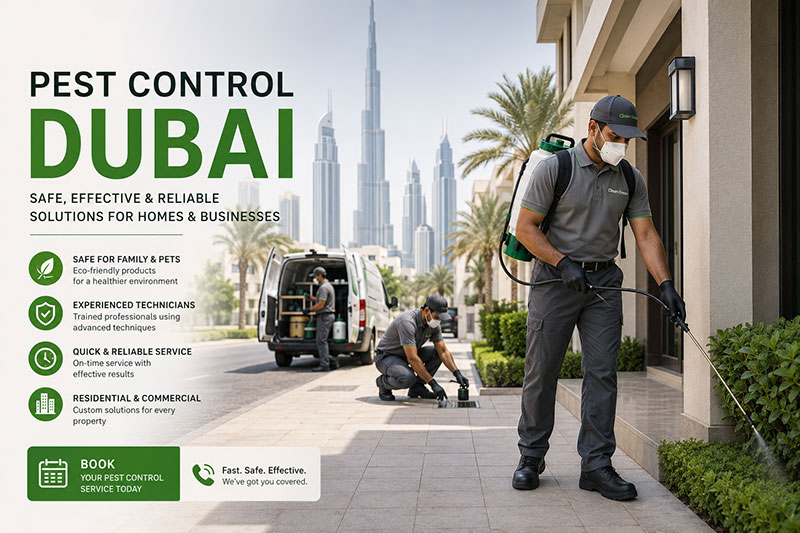Booking pest control services in Dubai