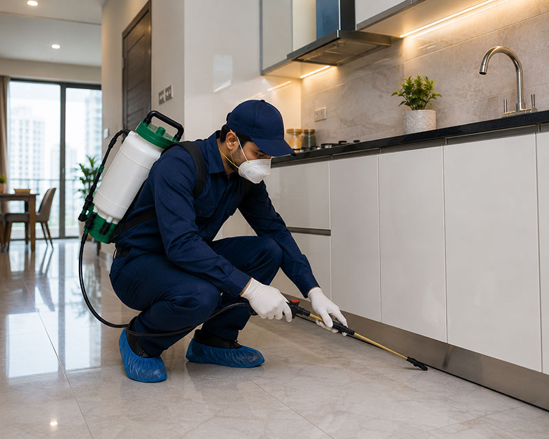 Booking pest control services in Ajman